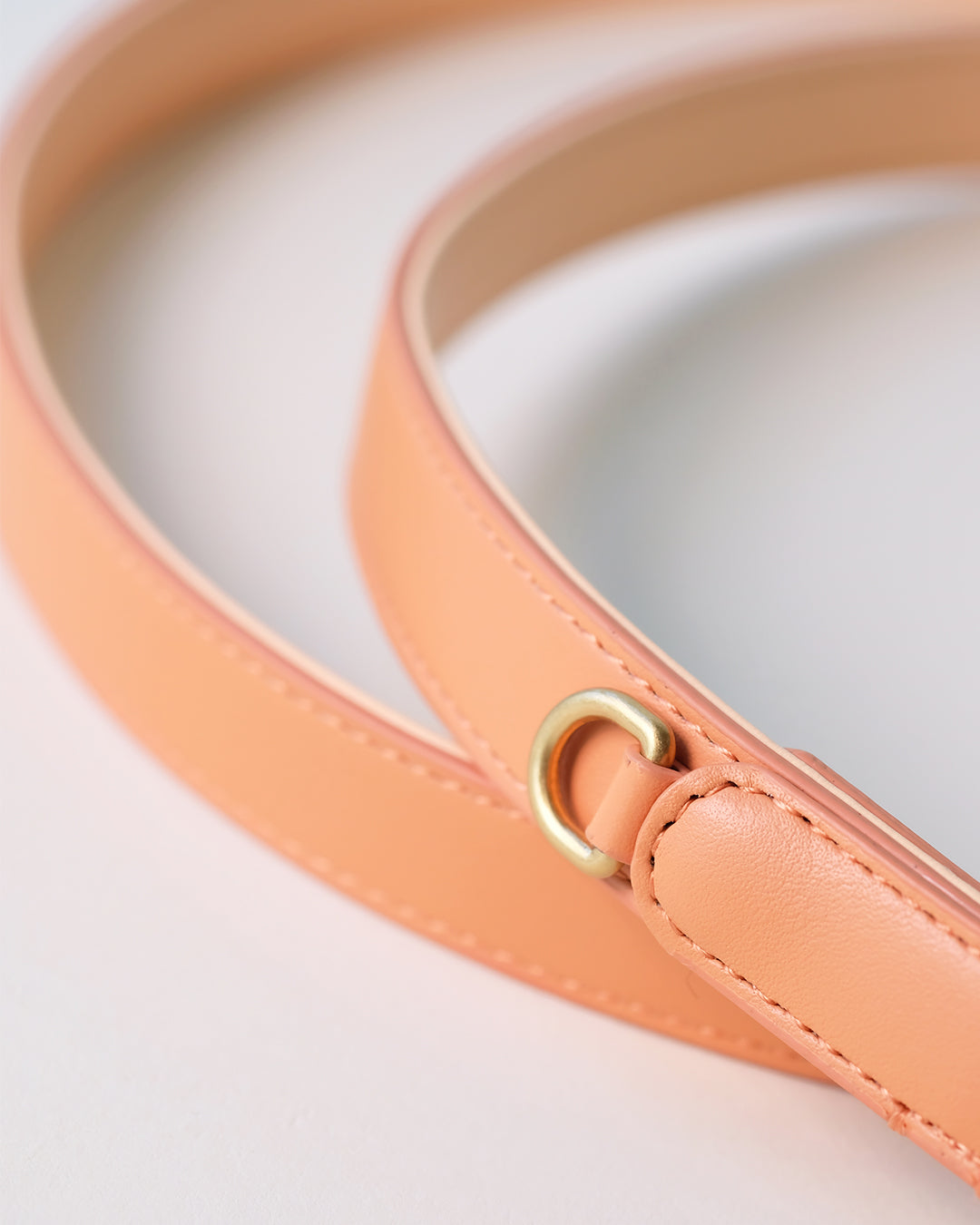 Oranje hondenriem | Peach